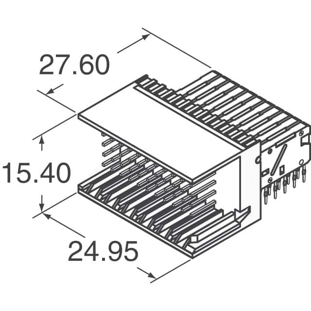 HM2J09PE5110N9LF Amphenol ICC (FCI)  Standard metrico rigido